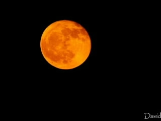 赤い月