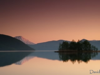 洞爺湖の朝