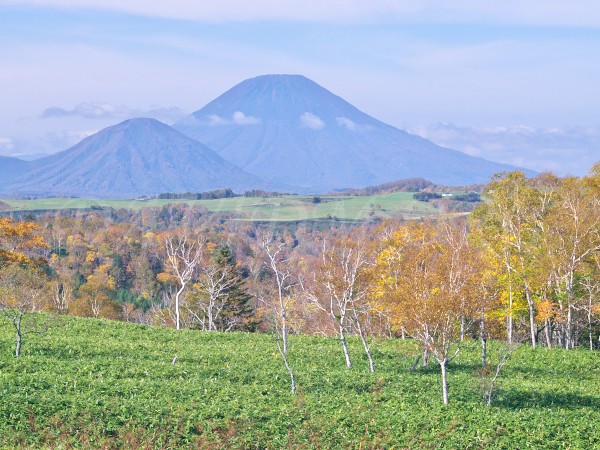 羊蹄山と尻別岳