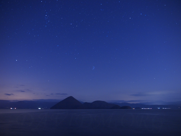 洞爺湖の星空 北海道写真集