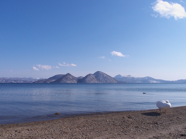 洞爺湖畔の午後