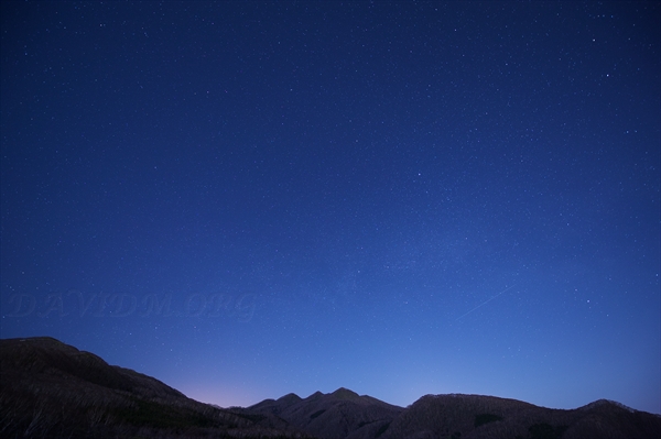 星空の写真