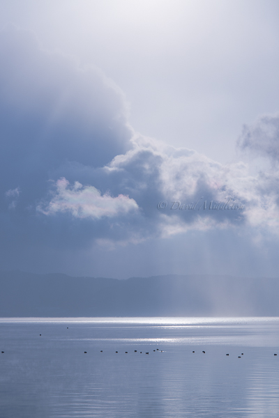 洞爺湖の彩雲