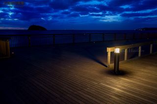 夕暮れの大黒島 今月の壁紙 北海道壁紙の旅