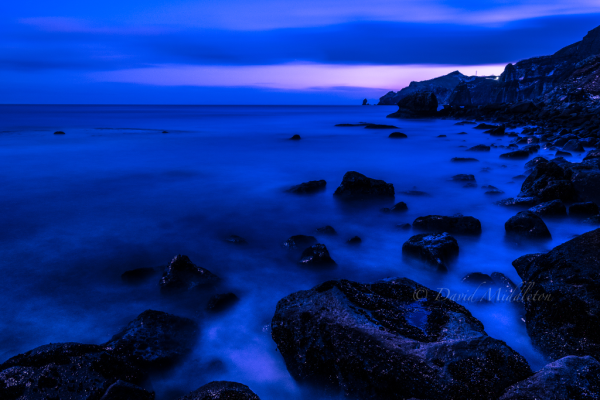 イタンキ浜の夜